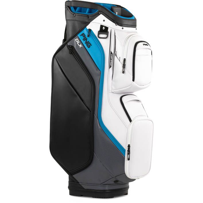 Sac de golf (Cart) PING DLX - Blanc/Gris/Bleu