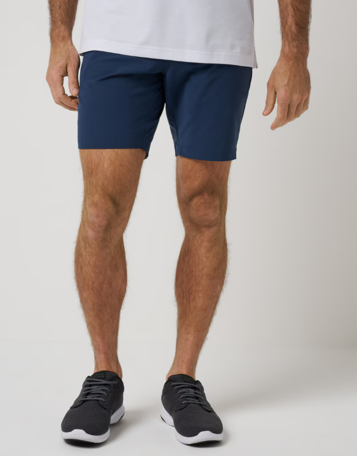 H Bermuda TRAVIS MATHEW Tech Chino - Dress Blue