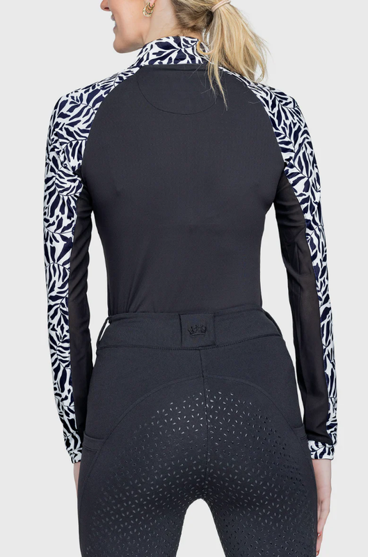 F Second Skin KASTEL DENMARK LSS25B - Black &amp; White Climbing Vine