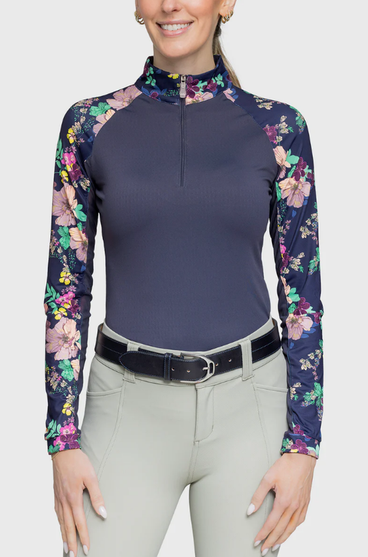 F Second Skin KASTEL DENMARK LSRS25N - Navy Lush Garden