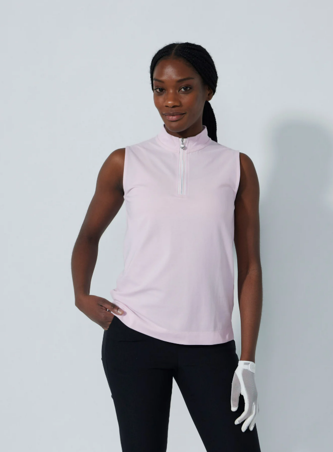 F Polo sans manche DAILY Kim - Pink