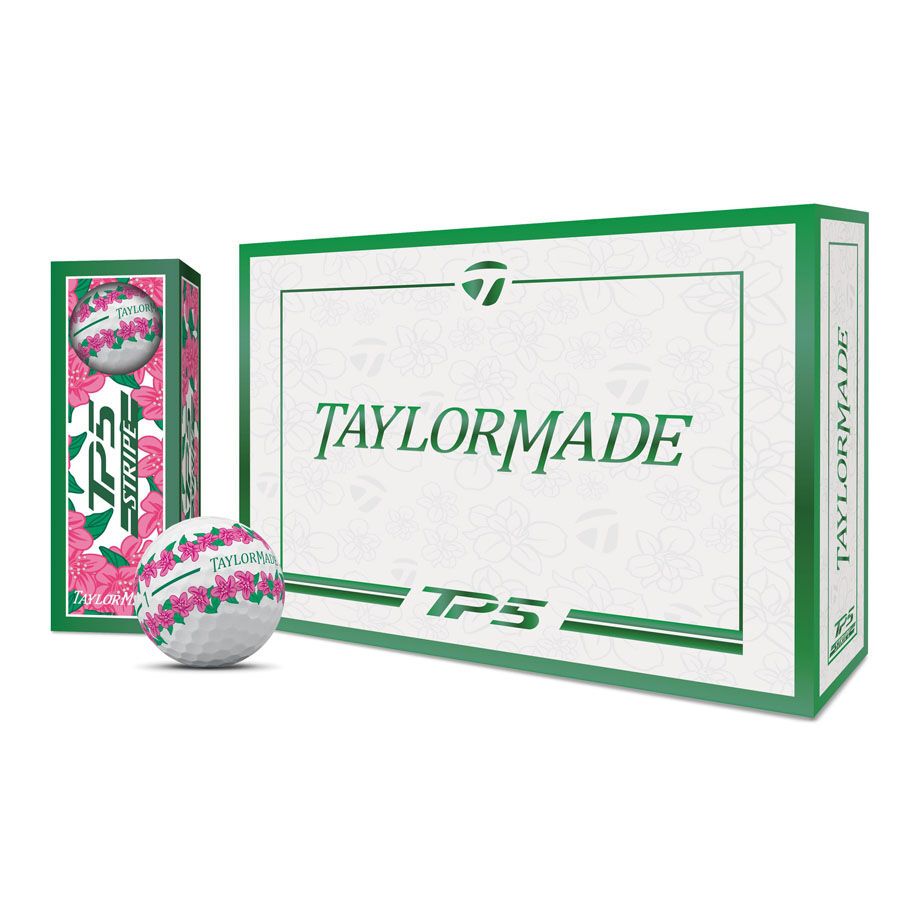 Balles de golf (Douzaine) Taylormade - TP5 Pix 3.0 Édition Limitée - Masters
