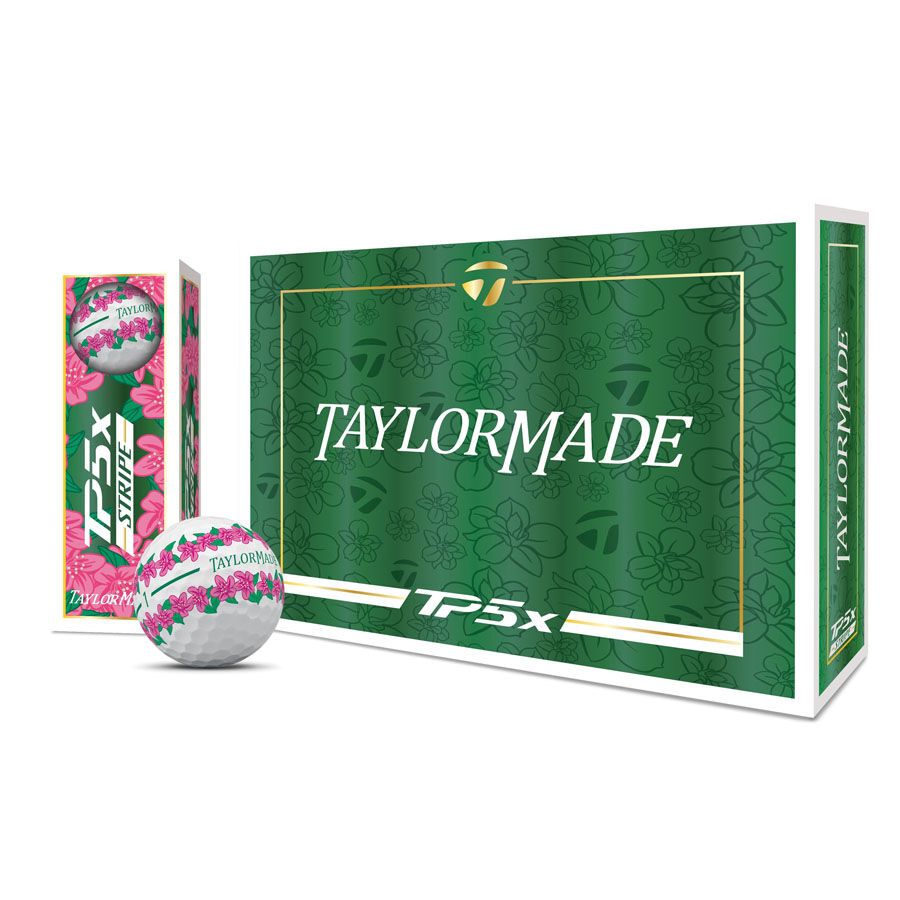 Balles de golf (Douzaine) Taylormade - TP5X Pix 3.0 Édition Limitée - Masters