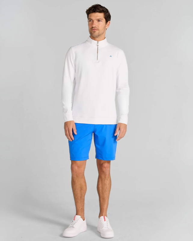 H Chandail 1/2 zip manches longues REDVANLY Sevres - Bright White