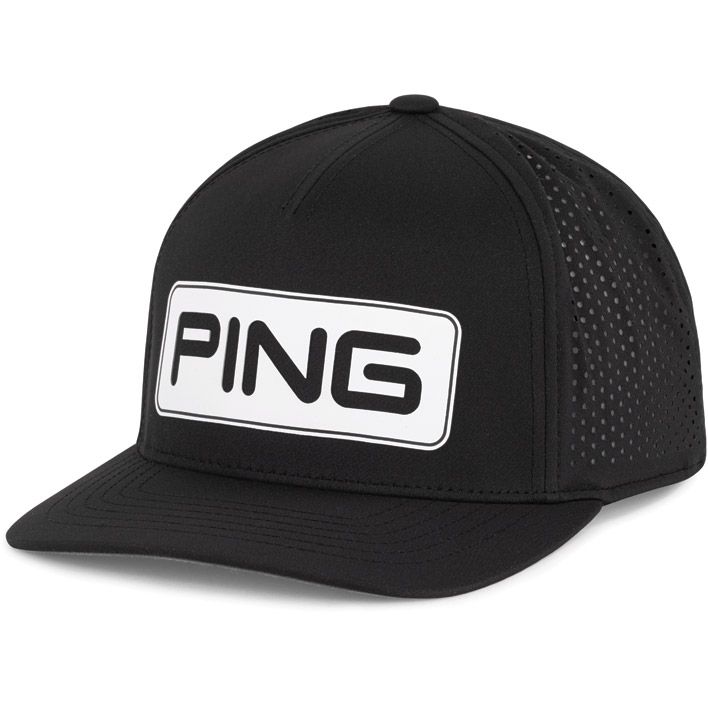 H Casquette PING Tour Vented Delta, Color: - Noir