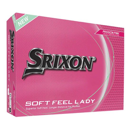 Balles de golf (Douzaine) Srixon SoftFeel Lady, Size: - Rose