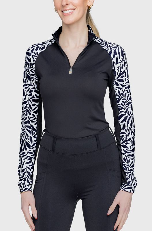 F Second Skin KASTEL DENMARK LSS25B - Black &amp; White Climbing Vine