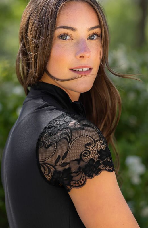 F Polo manches courtes KASTEL DENMARK CSPF24LB - Noir