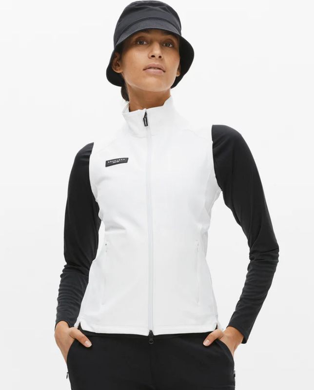 F Manteau sans manche ROHNISCH Frida - Blanc