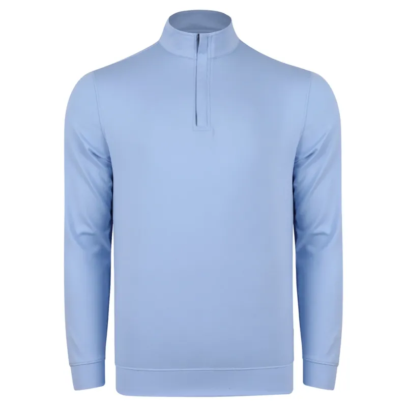 H Chandail 1/2 zip manches longues SWANNIES McKinnon - Bleu