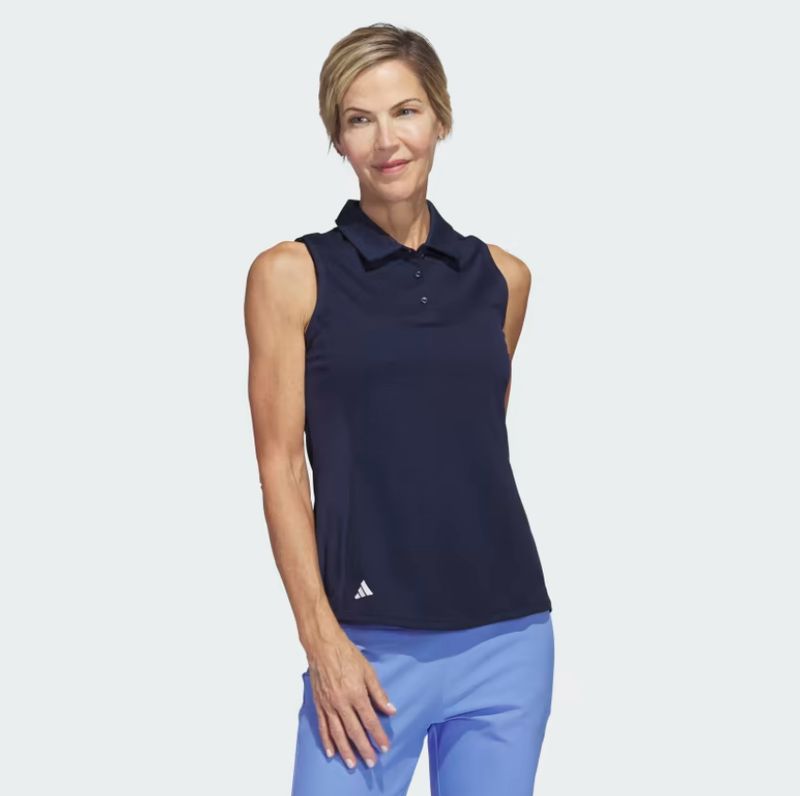 F Polo sans manche ADIDAS HT1255 - Marine