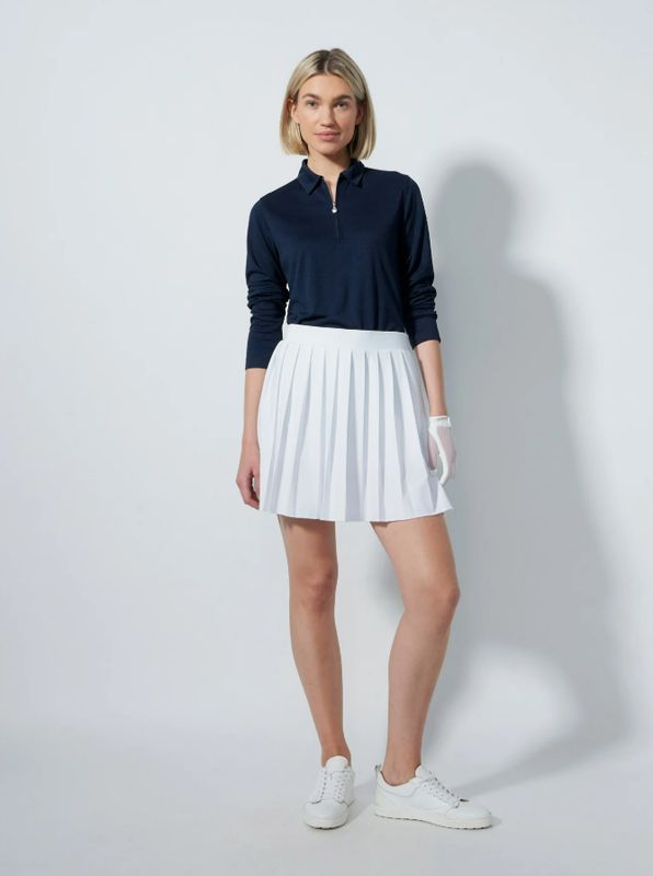 F Jupe DAILY Pleated 38cm - White