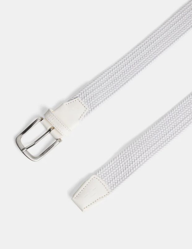 H Ceinture J.LINDEBERG Bernhard - Blanc