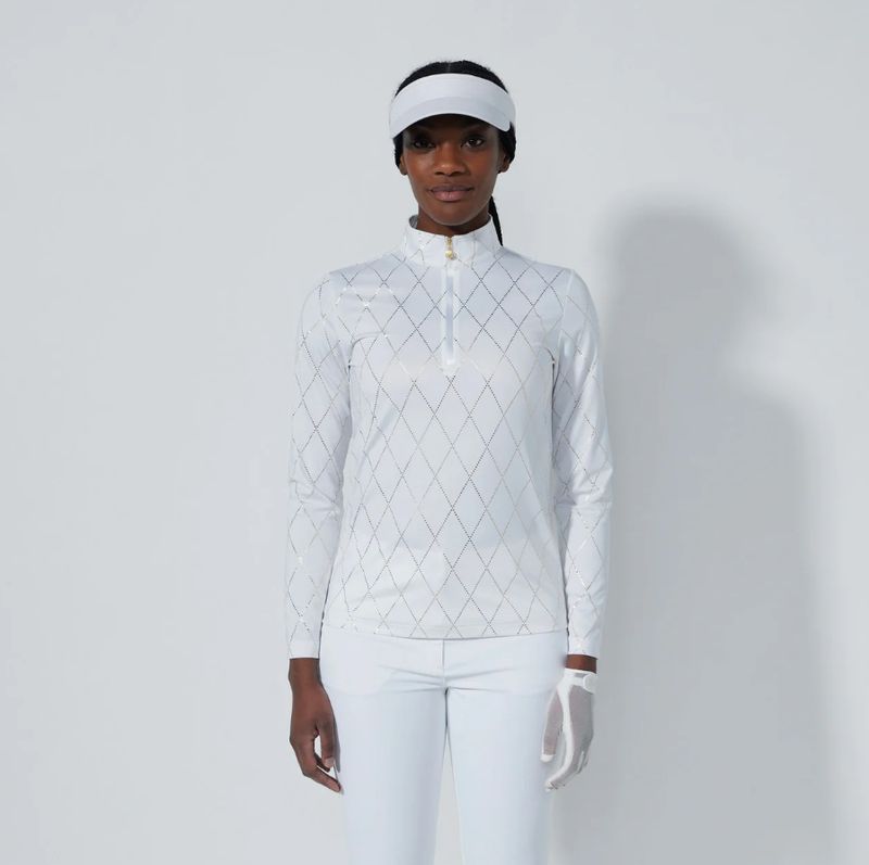 F Chandail DAILY Tempo - Metallic Argyle