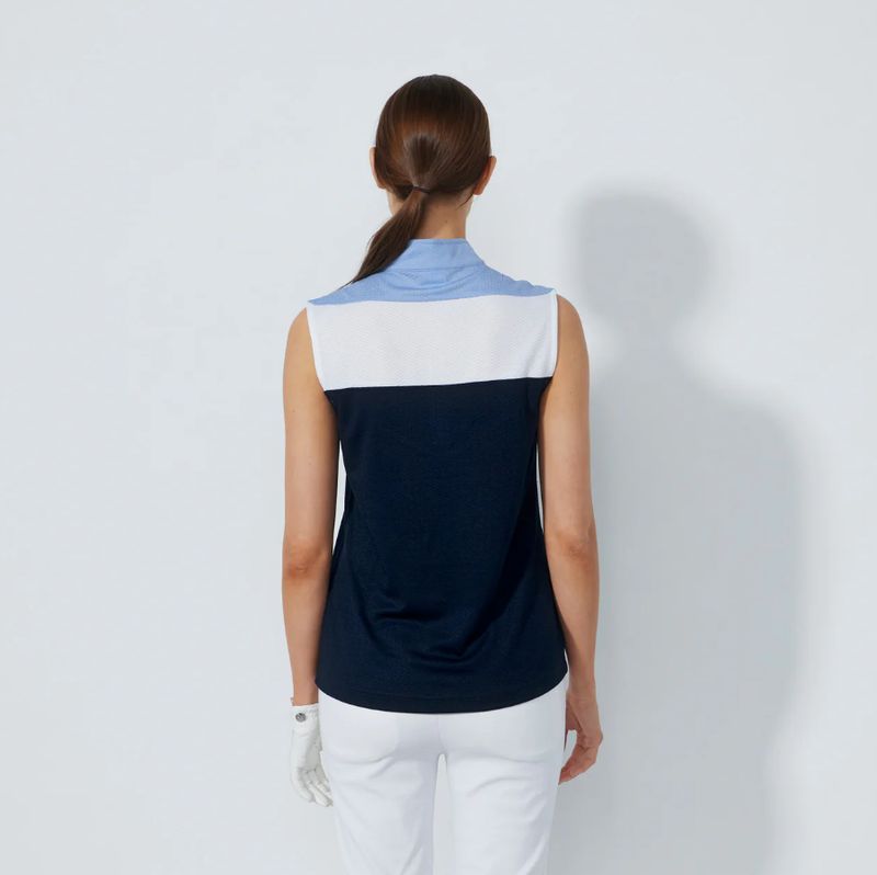 F Polo sans manche DAILY 1000578 - Navy
