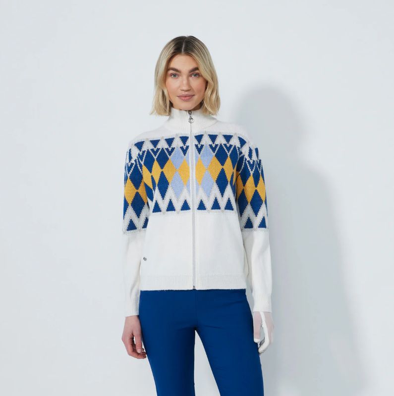 F Veste full zip DAILY 1000619 - Blanc