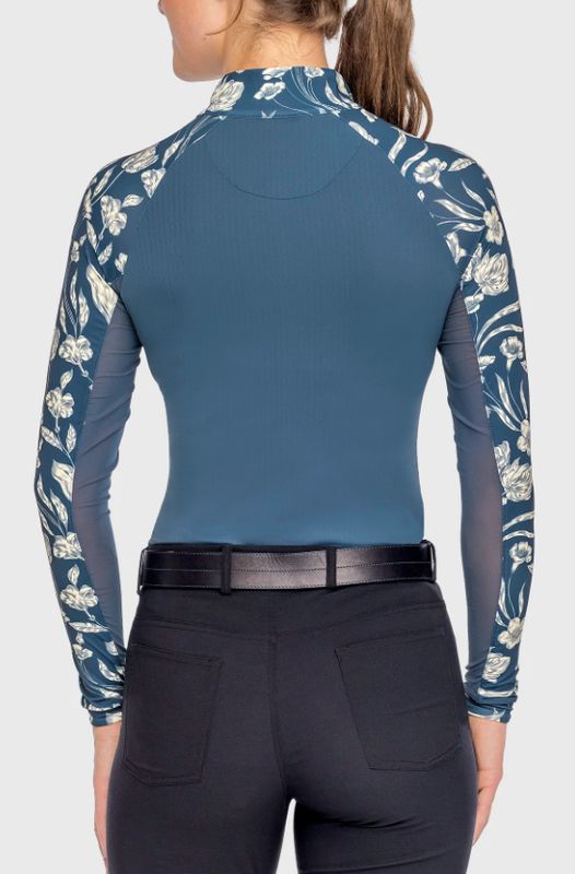 F Chandail KASTEL DANEMARK LRF25SFT - Sailor Blue French Tulip