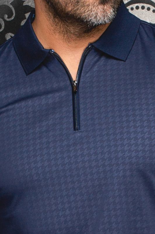H Polo manches longues AU NOIR Bentley - Navy