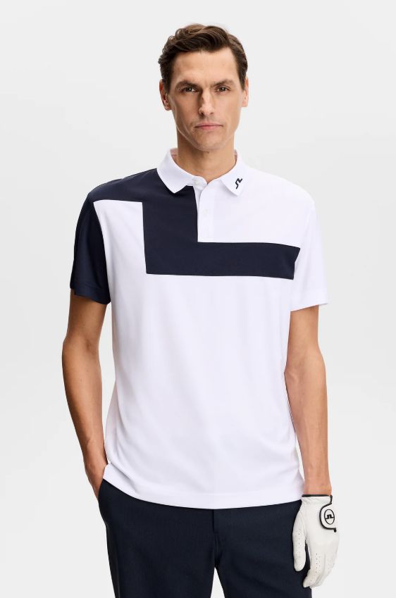 H Polo J.LINDEBERG Rody - Blanc