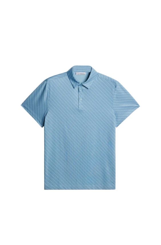 H Polo J.LINDEBERG Tod Print - Flight Bridge