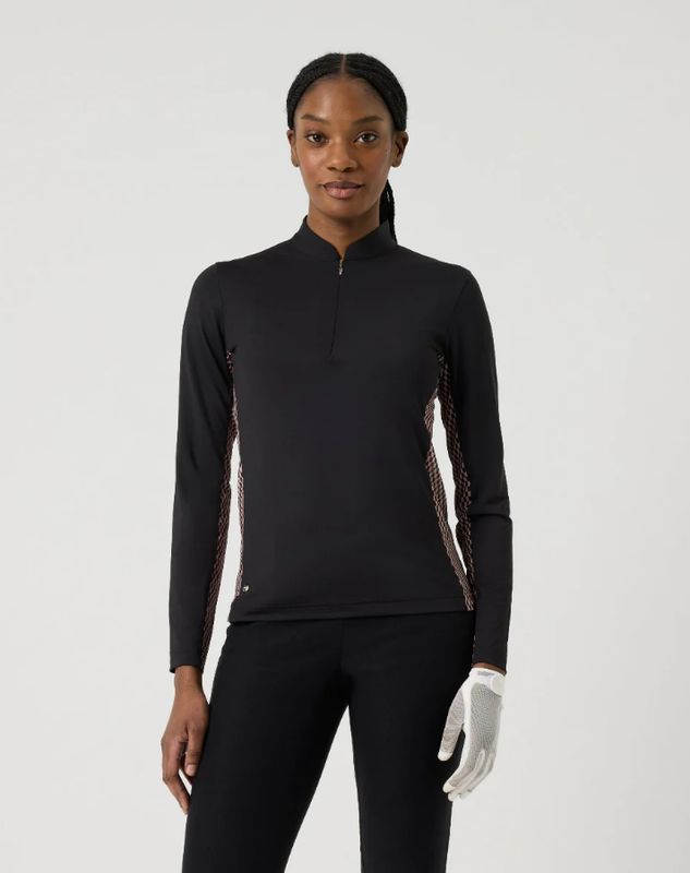F Polo manches longues DAILY Breeze - Noir