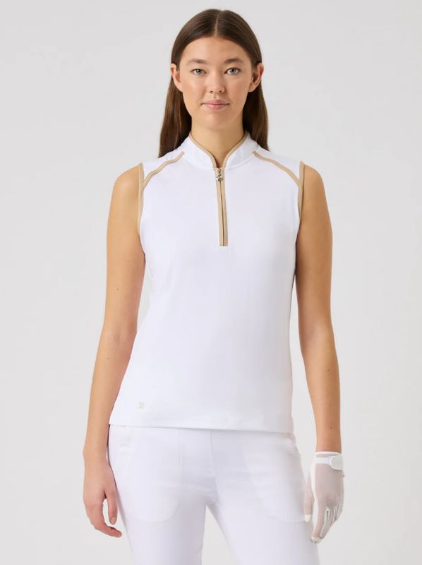 F Polo sans manche DAILY Trophy - Blanc
