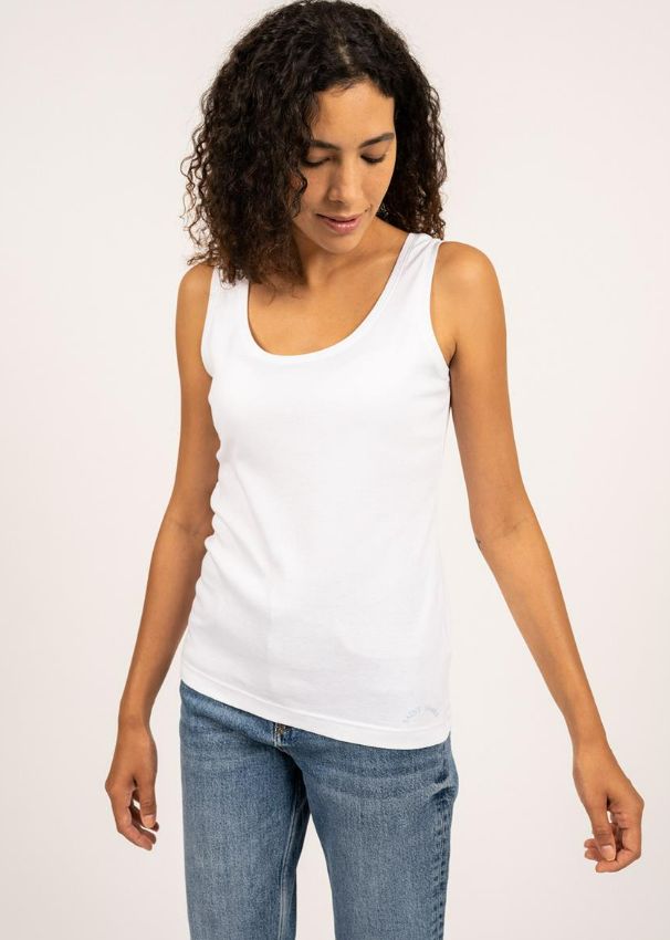 F Camisole SAINT JAMES Bastia III - Blanc
