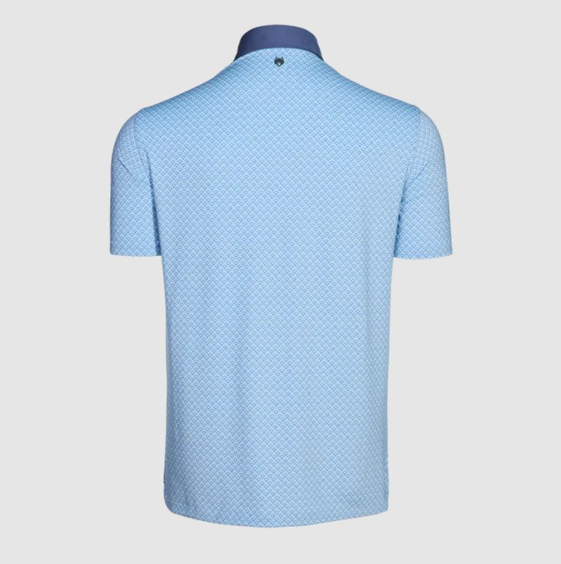 H Polo GREYSON Drifter - Wolf Blue