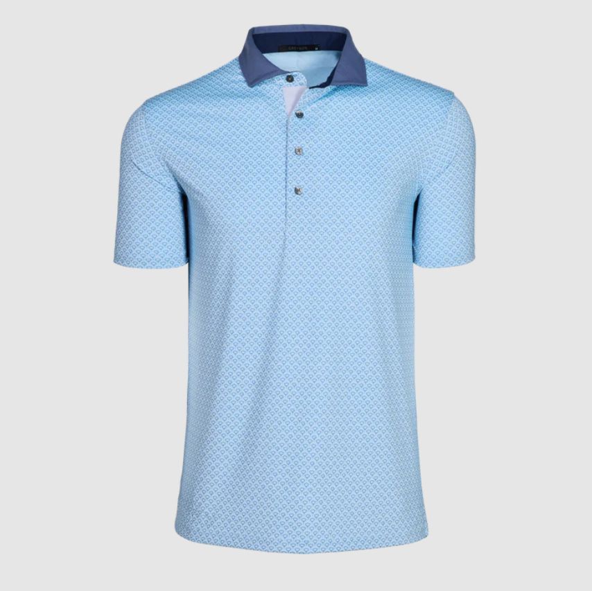 H Polo GREYSON Drifter - Wolf Blue