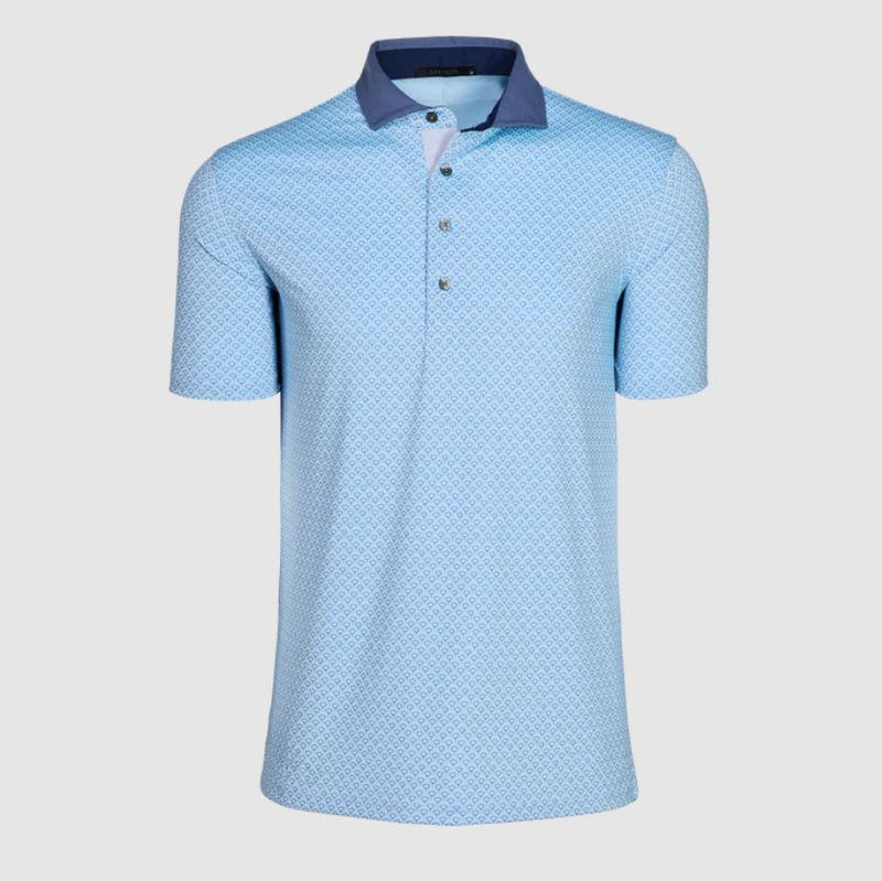 H Polo GREYSON Drifter - Wolf Blue