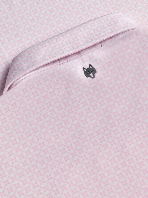 H Polo GREYSON Ghost Thistle - Pink Sky