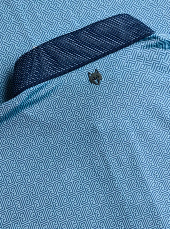 H Polo GREYSON Pathfinder - Wolf Blue