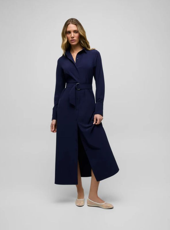 F Robe GREYSON Ashe Button Down - Maltese Blue
