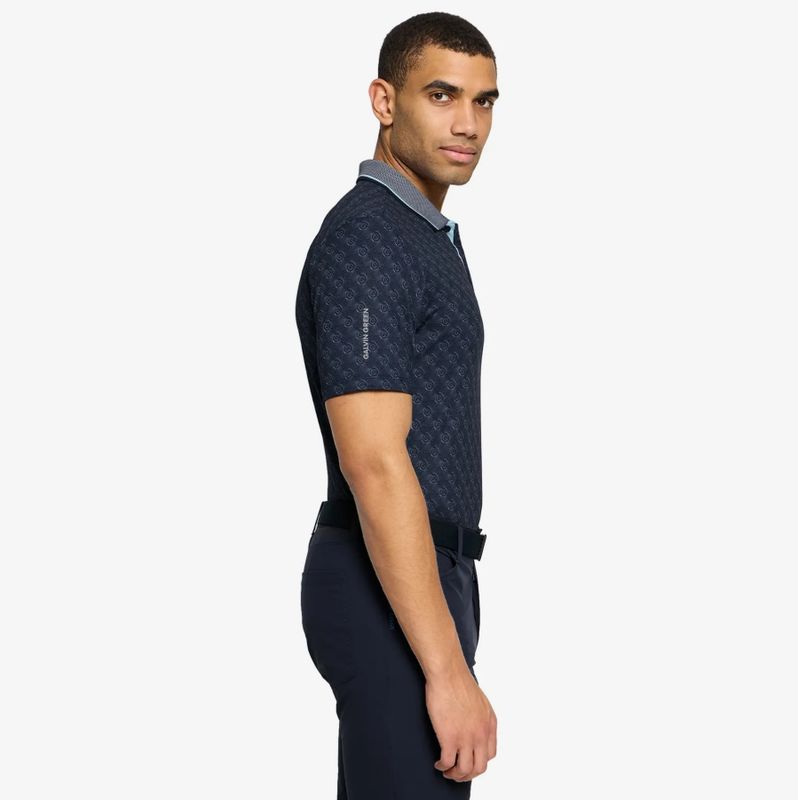 H Polo GALVIN GREEN Mansfield - Navy