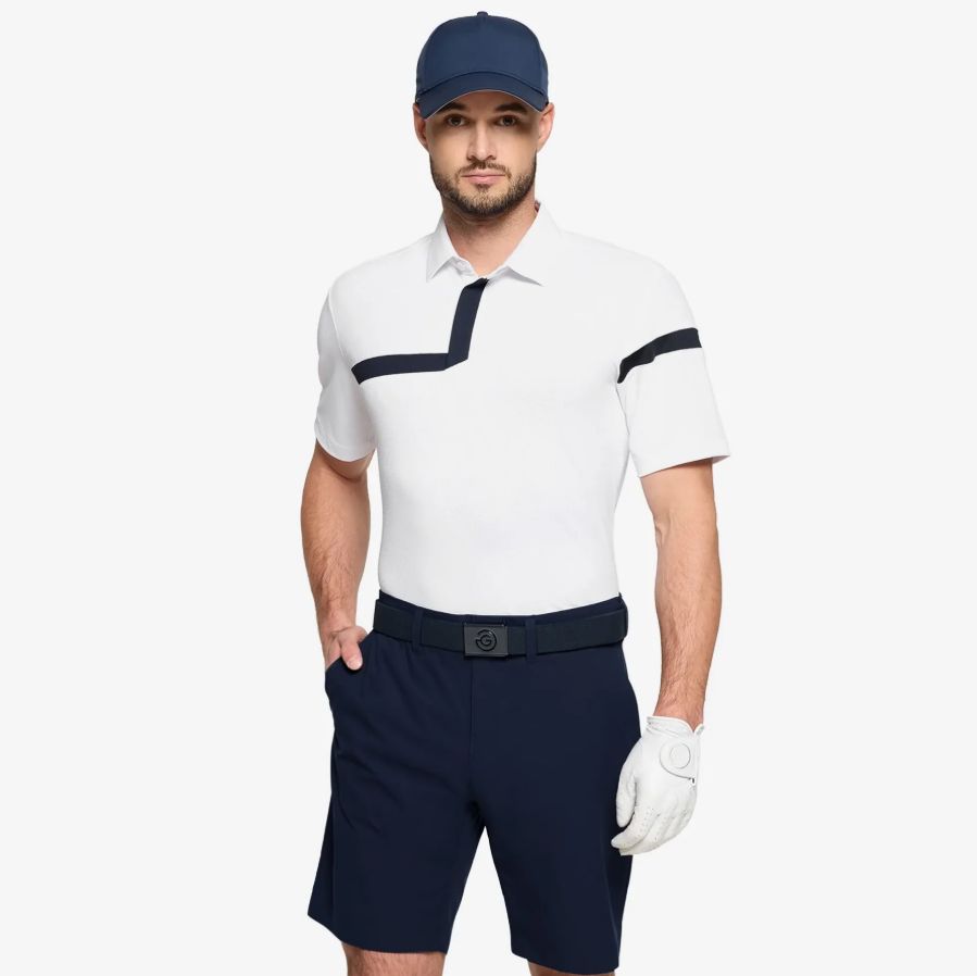 H Polo GALVIN GREEN Morley - White/Navy
