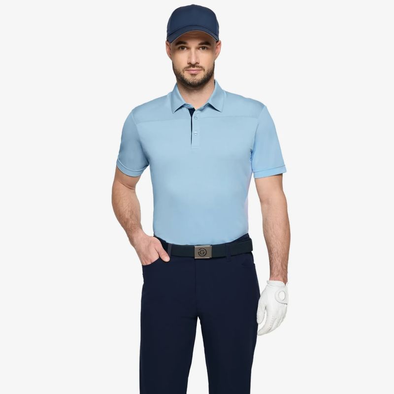 H Polo GALVIN GREEN Mitchell - Crystal/White