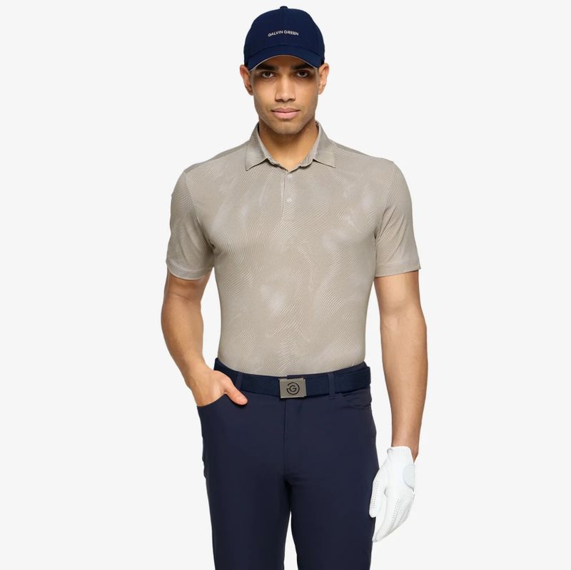 H Polo GALVIN GREEN Maguire - Sand