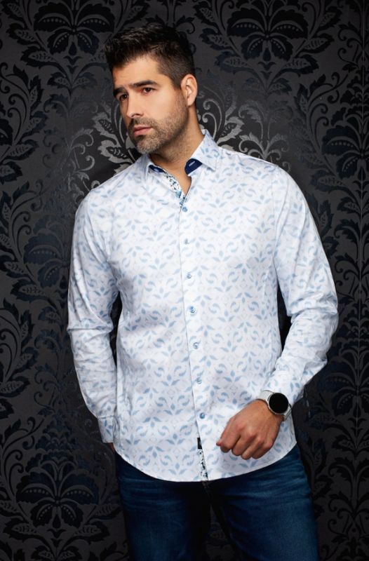 H Chemise AU NOIR Pelosa - Blanc