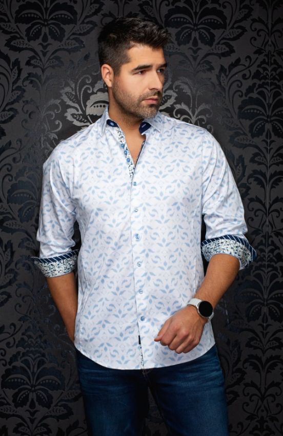 H Chemise AU NOIR Pelosa - Blanc