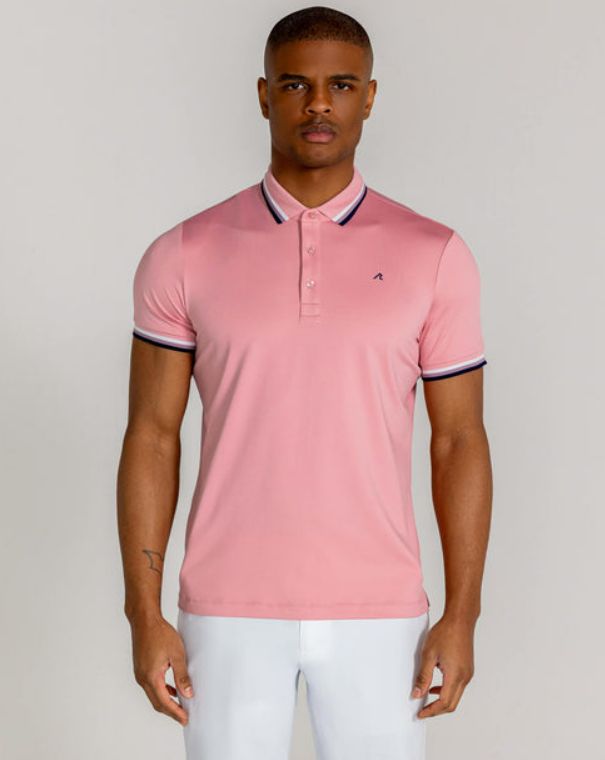 H Polo REDVANLY Mcclure - Salmon