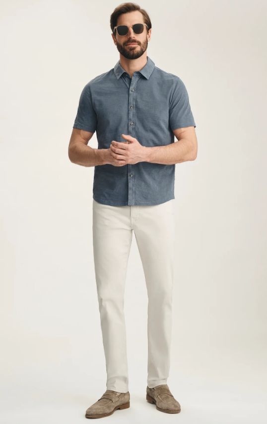 H Pantalon 34 HERITAGE Cool - Glacier Twill