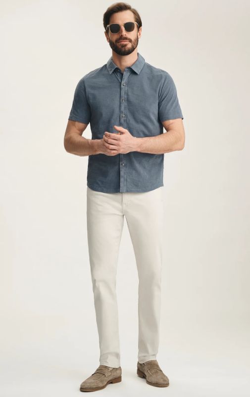 H Pantalon 34 HERITAGE Cool - Glacier Twill