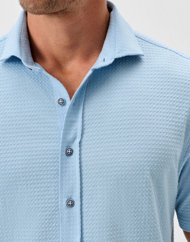H Chemise JOHNNIE O' Surfsucker - Big Sky