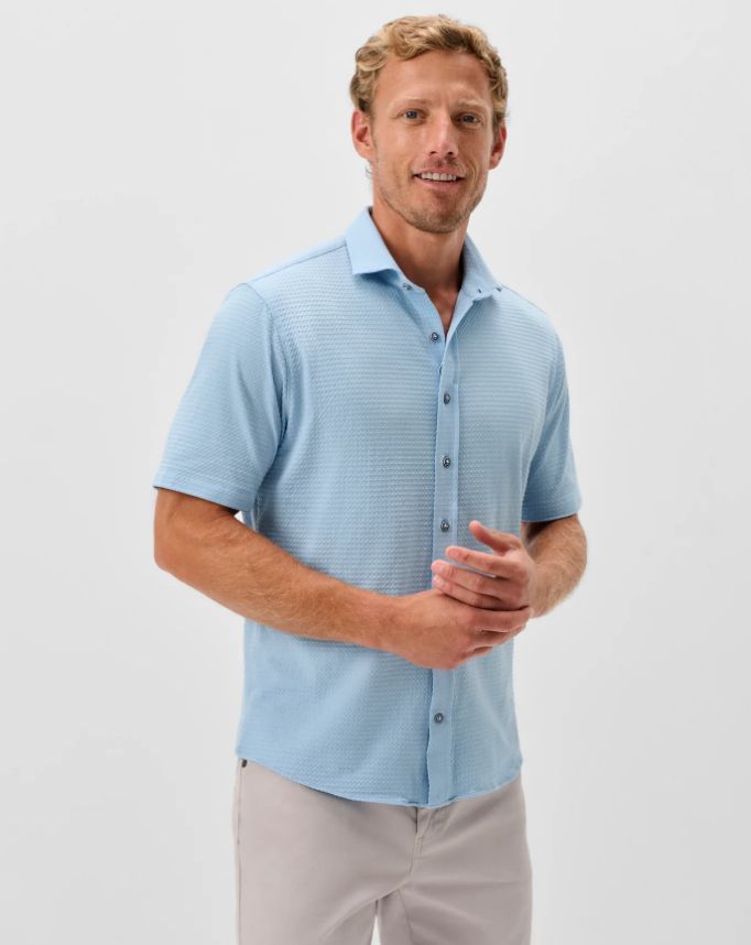 H Chemise JOHNNIE O' Surfsucker - Big Sky