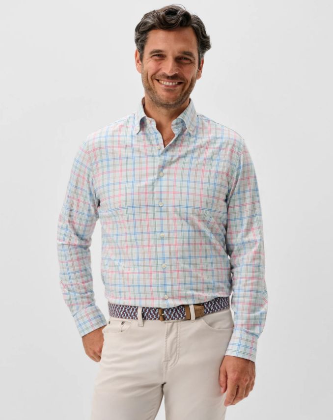 H Chemise JOHNNIE O' Bingman - Culf Blue