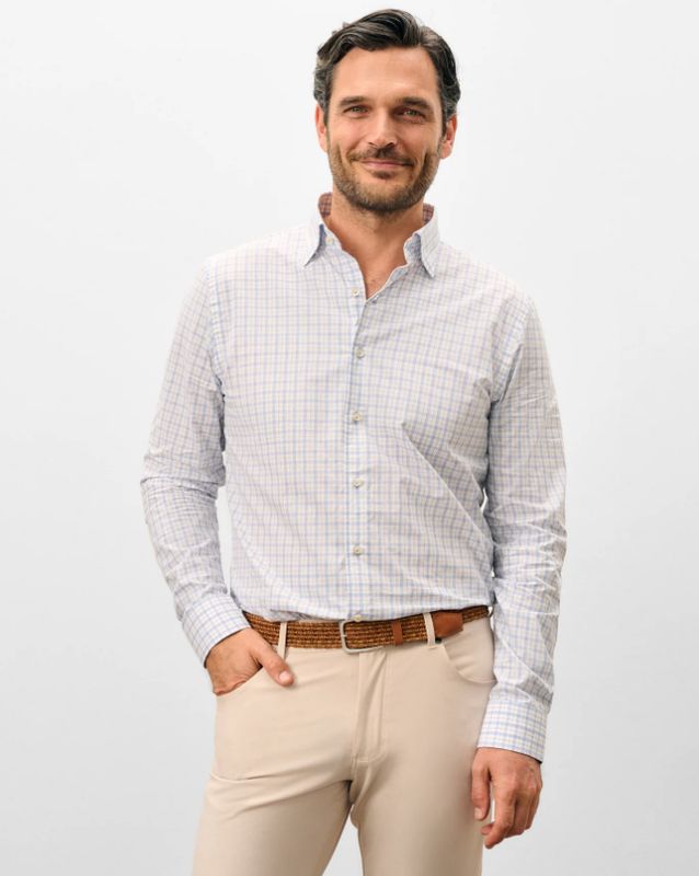 H Chemise JOHNNIE O' Trauber - Mid Blue