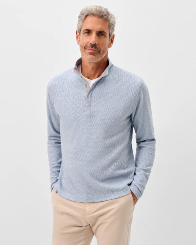 H Chandail 1/2 zip JOHNNIE O' Ransel - Malibu