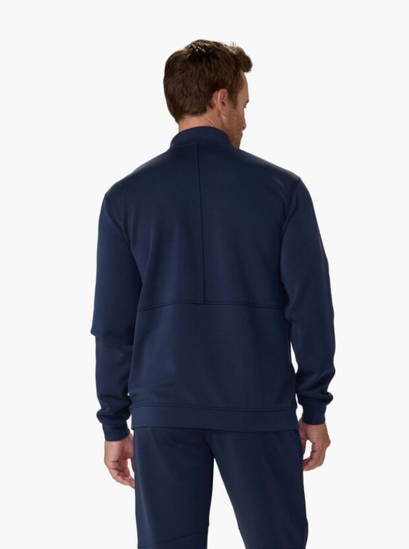 H Chandail 1/2 zip SUN DAY RED Pacific Luxe - Navy