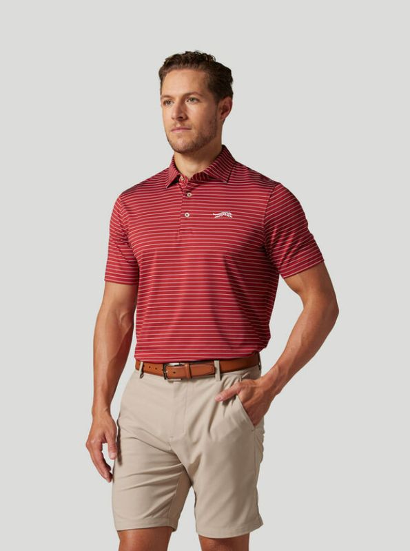 H Polo SUN DAY RED Stripe - Sunday Red