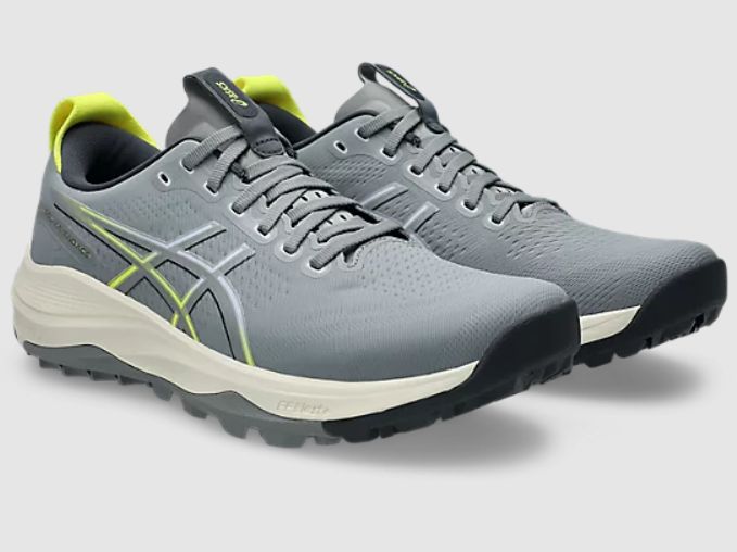 H Soulier de golf ASICS Kayano Ace 3 - Gravel/Citron